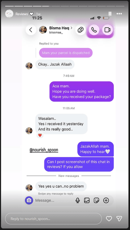 Review screenshot