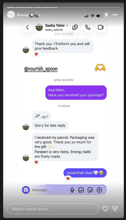 Review screenshot